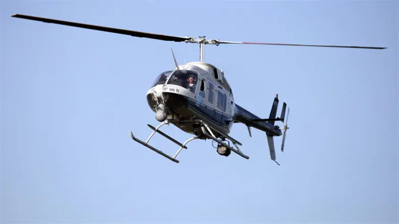 Police helicopter (file)