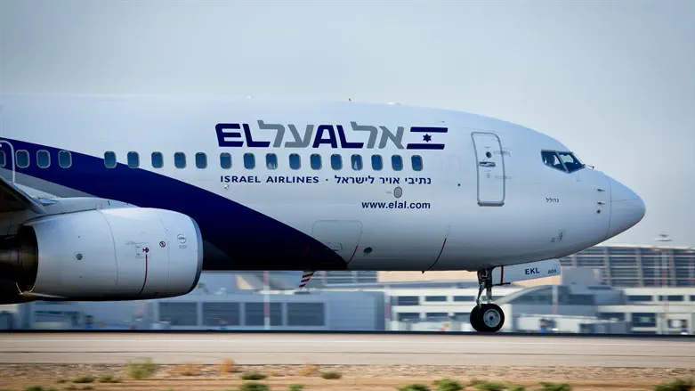 Самолет авиакомпании El Al. Иллюстрация