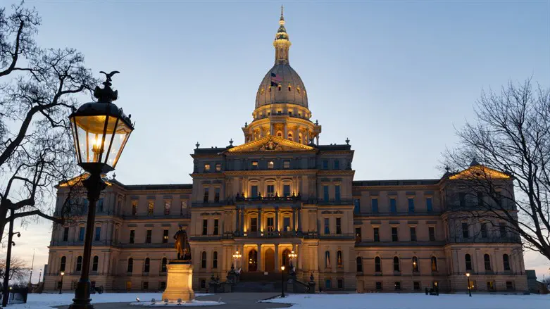 State Capitol Building of Michigan in Lansing
