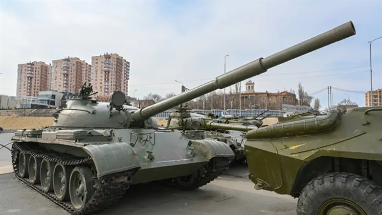 Российский танк. Иллюстрация