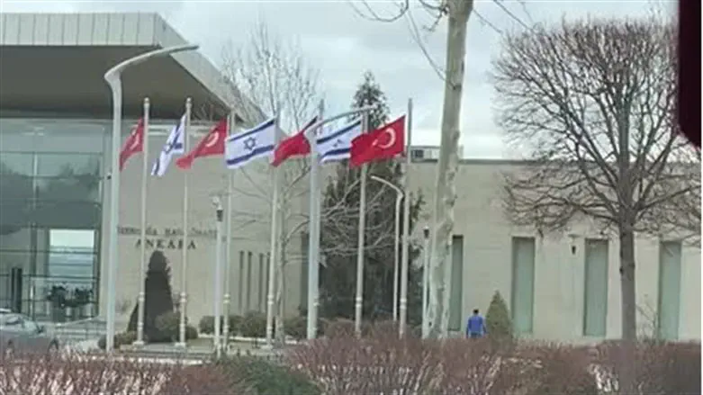 דגלי ישראל בטורקיה