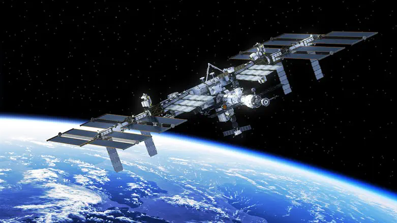 Международная космическая станция. Иллюстрация