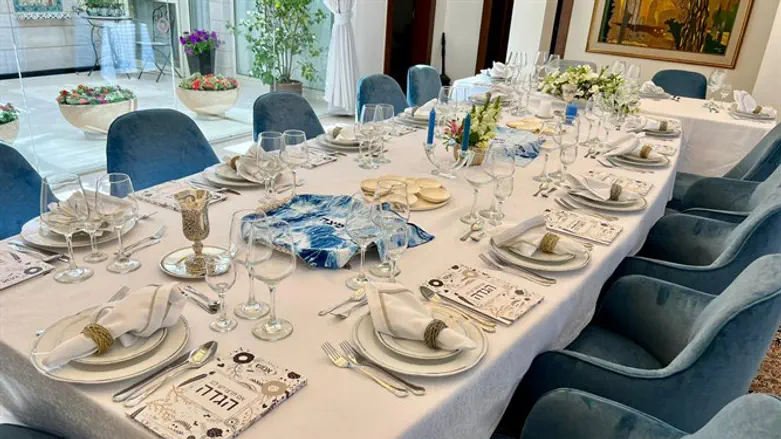 Праздничный стол семьи Герцог