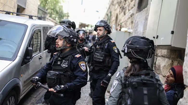 Полицейские в Старом городе Иерусалима