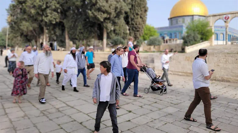 Jews on the Temple Mount