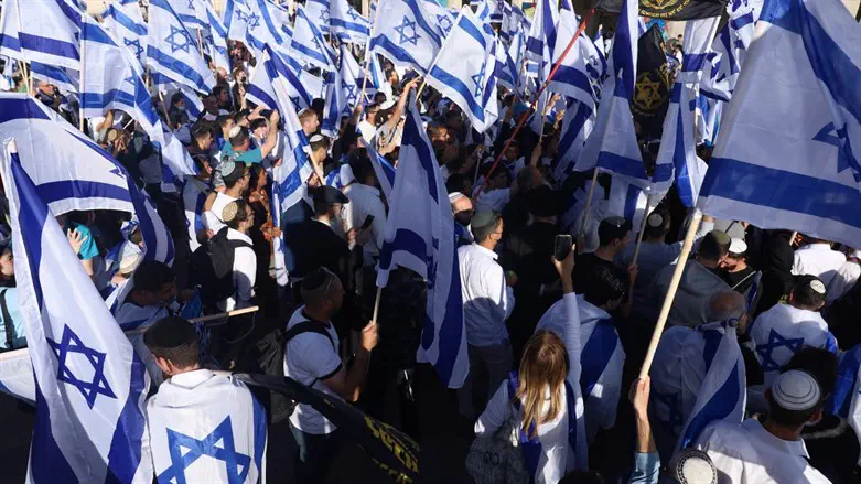 Марш флагов в Иерусалиме