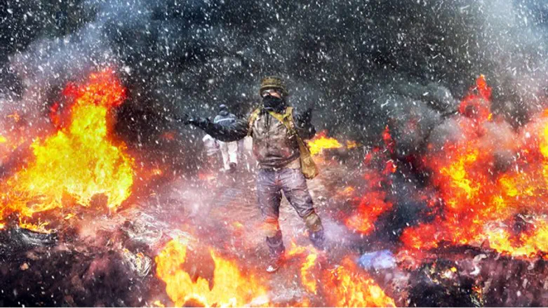 Бомбардировка столицы Украины, города Киева