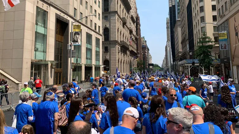 המצעד למען ישראל בניו יורק