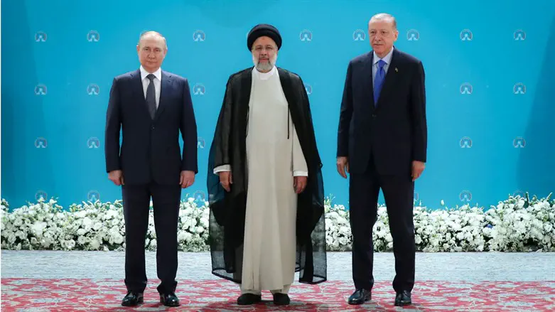 Putin, Raisi and Erdogan