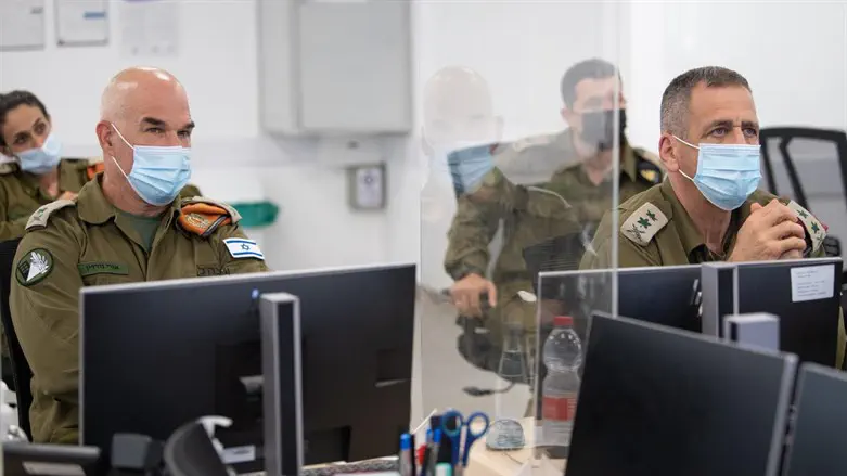IDF Chief of Staff with Home Front Command chief