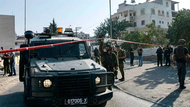 Scene of stabbing attack near Hebron