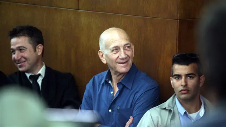 Olmert in court