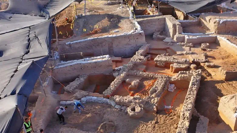 Archaeological find in Yavne