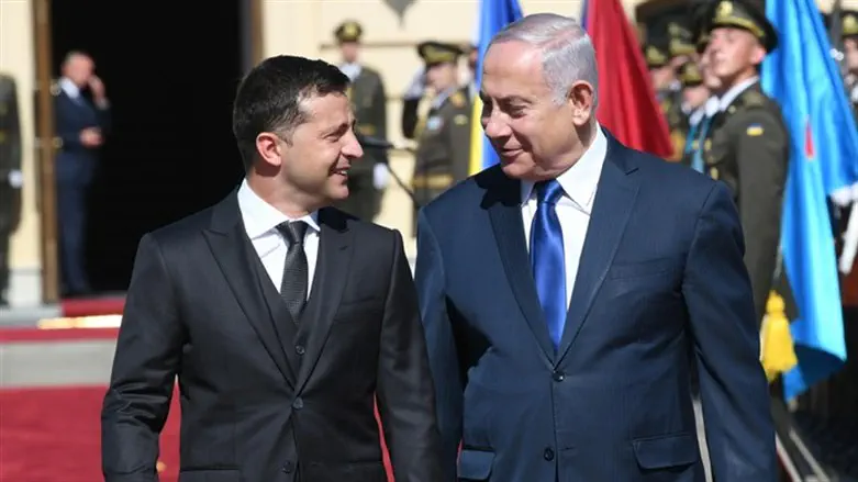 Netanyahu and Zelenskyy