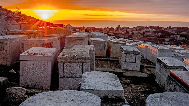 Sunrise over Mount of Olives