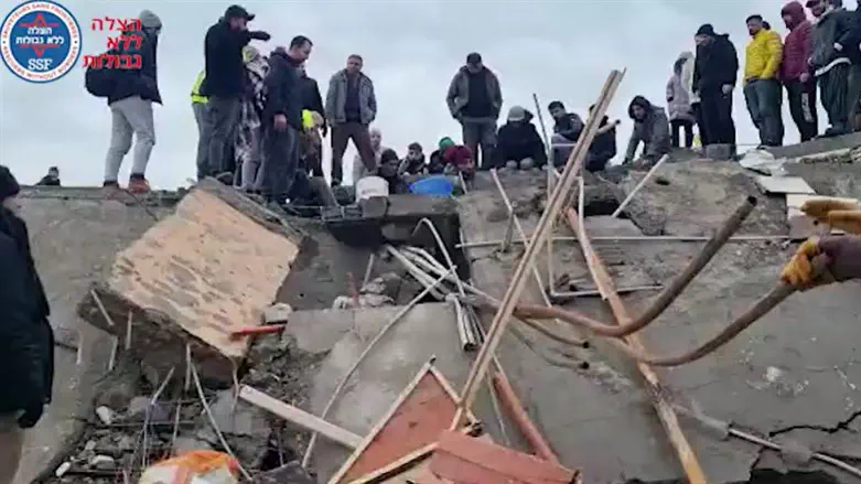 Rescue efforts in Turkey