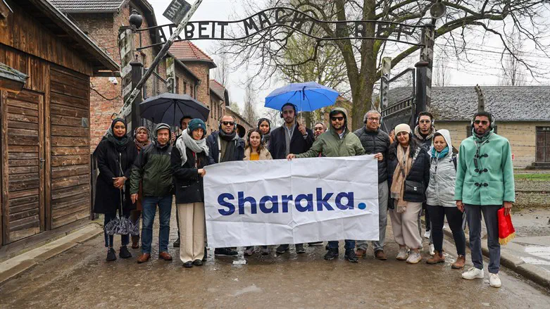 Sharaka’s delegation of Arab participants at March of The Living in Poland