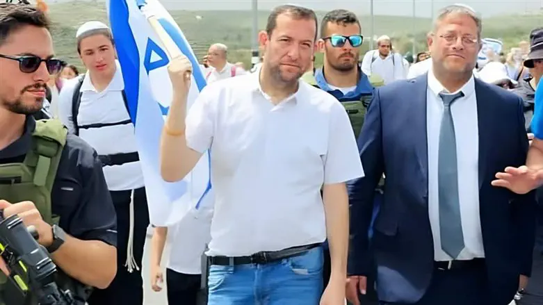 Yossi Dagan and Itamar Ben-Gvir