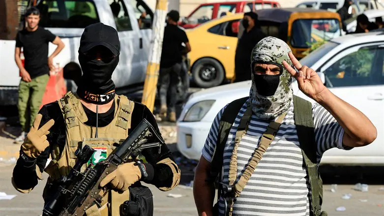 פעילי המיליציה השיעית בעיראק