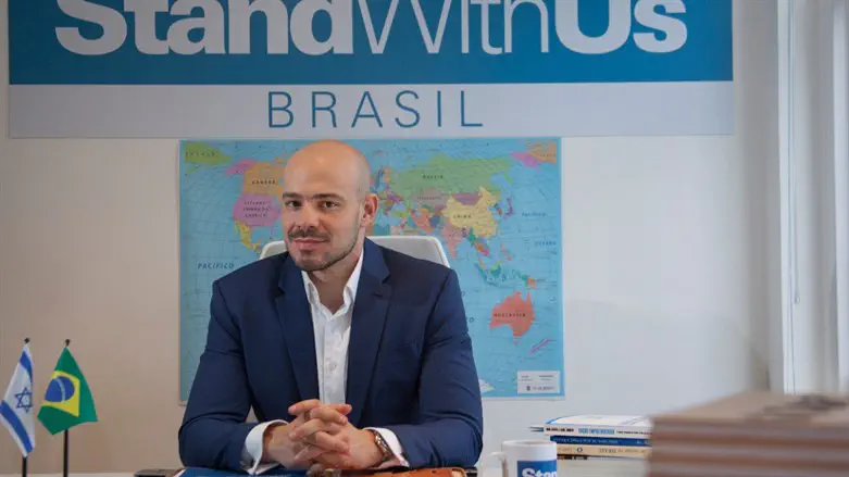 Andre Lajst leads the Brazil chapter of StandWithUs, a Zionist advocacy organization. 