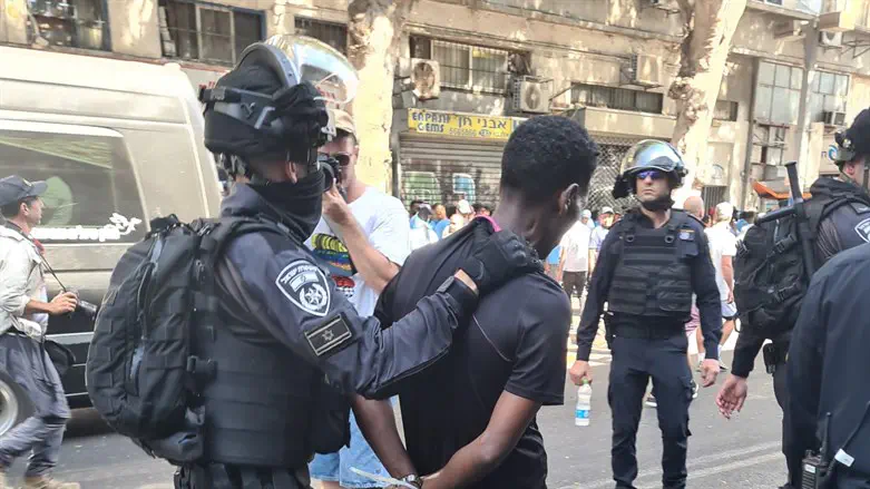 riots in Tel Aviv