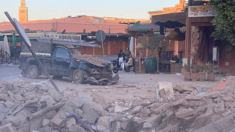 Powerful earthquake in Morocco