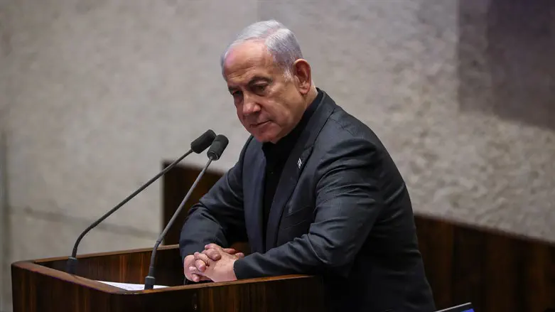 Netanyahu as Knesset approves unity govt.