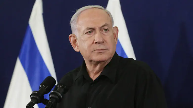 Netanyahu at the press conference