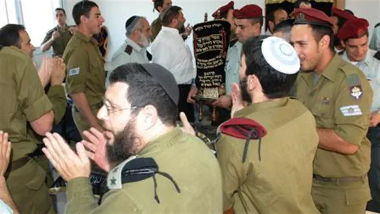 Torah scroll for the IDF