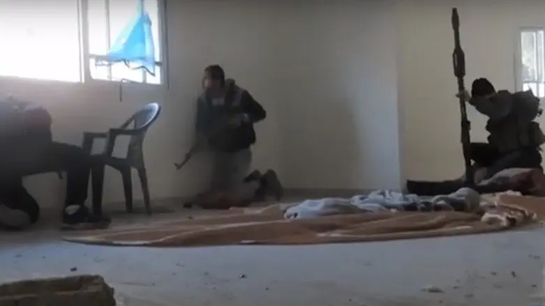 Видео с нательной камеры террориста ХАМАС