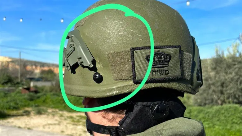 The helmet that stopped the bullet
