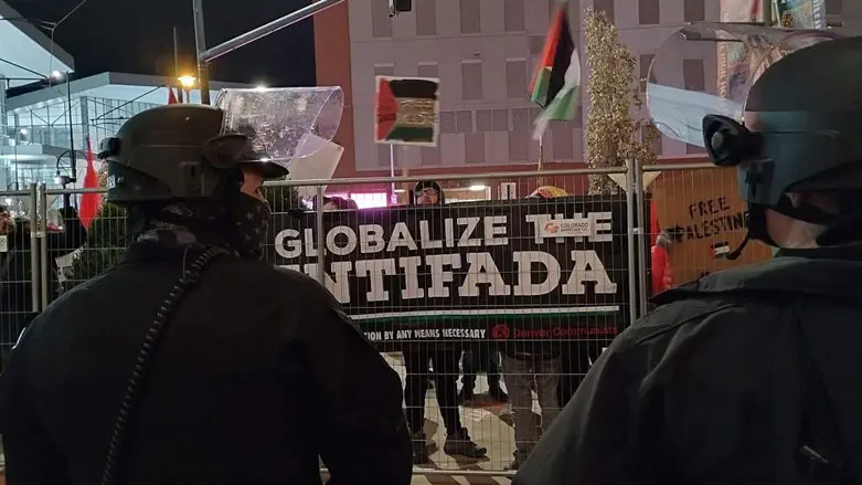 Pro-Hamas protest in the USA