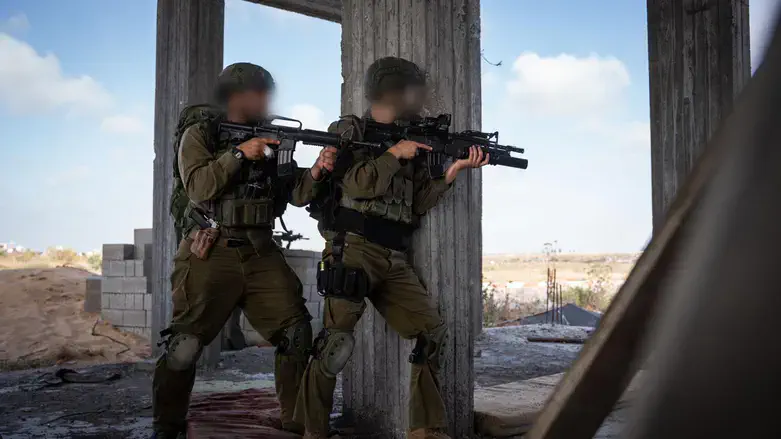 soldiers in Rafah