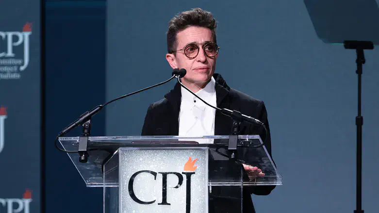 Masha Gessen speaks onstage in 2022