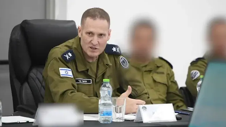 IAF commander Maj. Gen. Tomer Bar