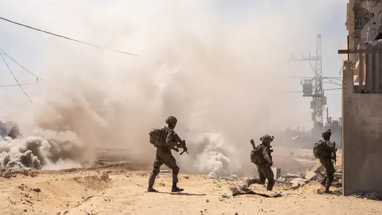 IDF soldiers in Gaza