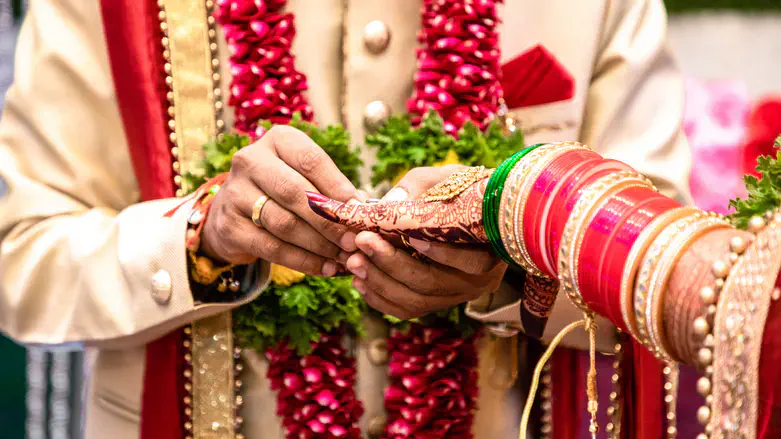 An Indian wedding