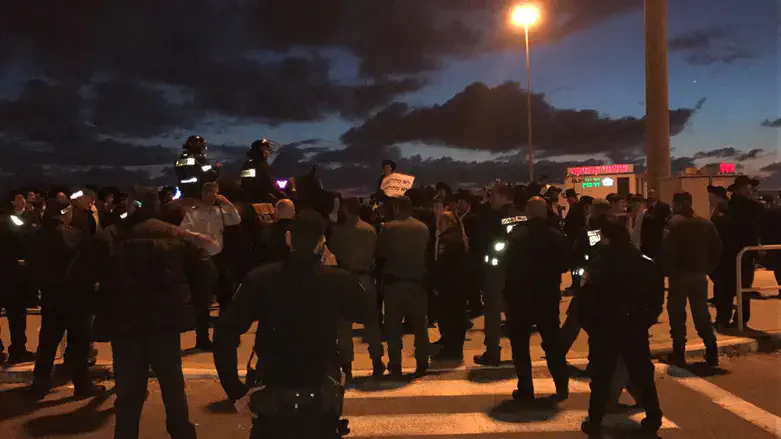 Haredi demonstration, archive