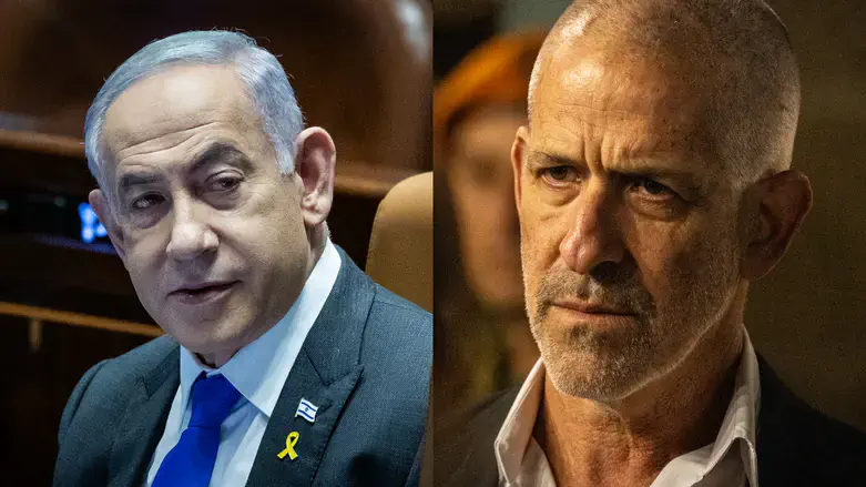 Benjamin Netanyahu and Ronen Bar