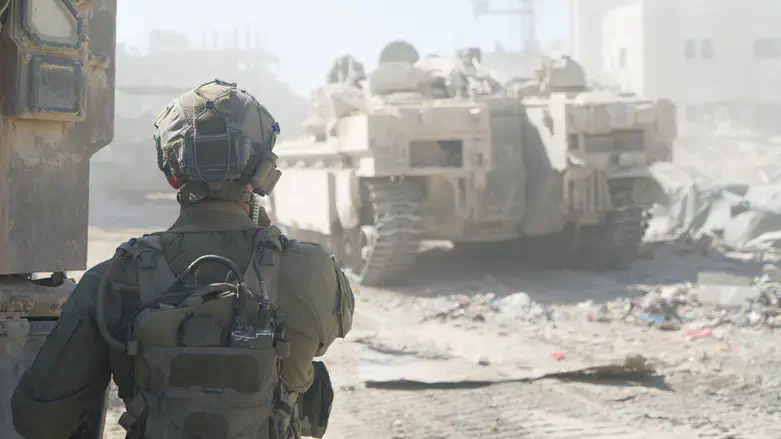 IDF forces in Gaza