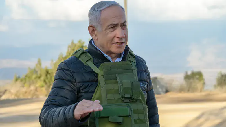 Netanyahu in the north