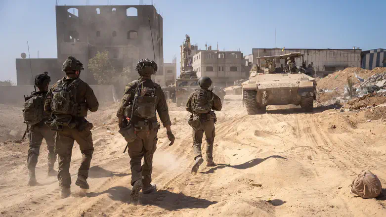 IDF forces in Gaza