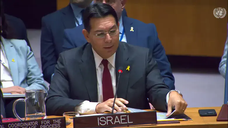 Danon during his speech