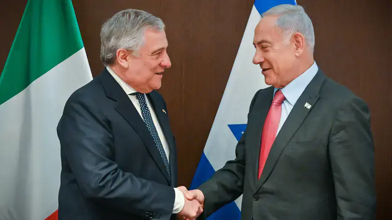 Netanyahu and Tajani