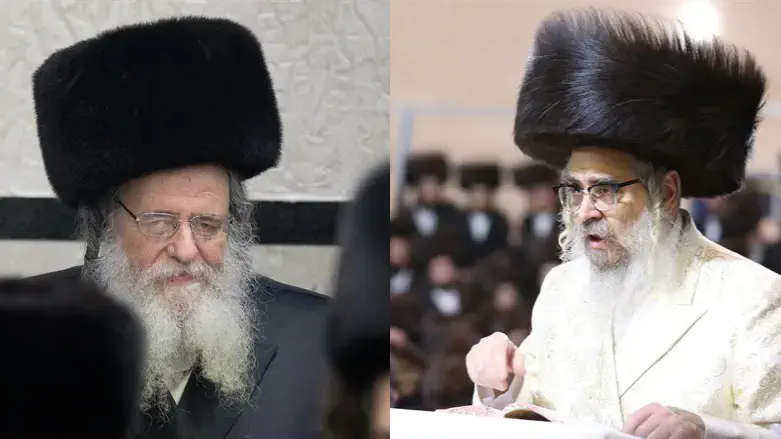 Gerrer Rebbe and Satmar Rebbe