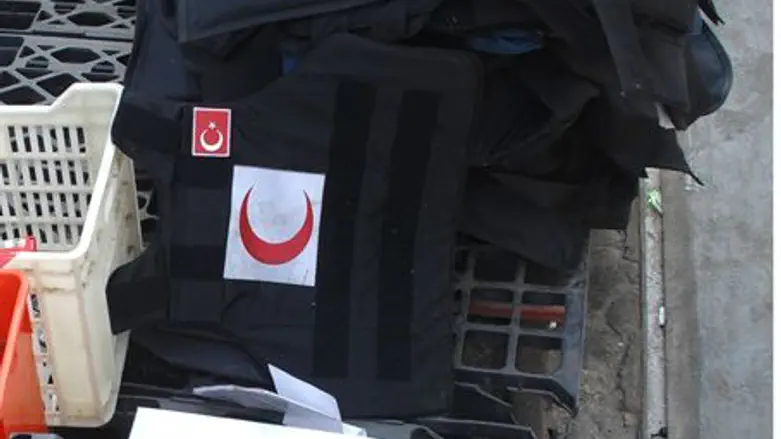 Bulletproof vests found on Mavi Marmara