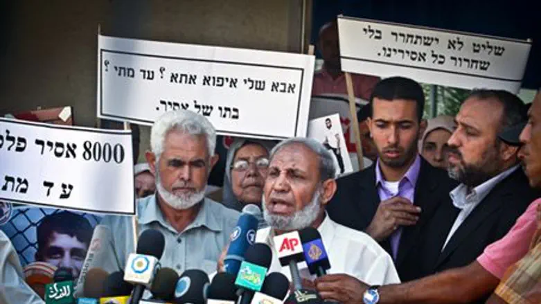 Shalit swap rally in Gaza