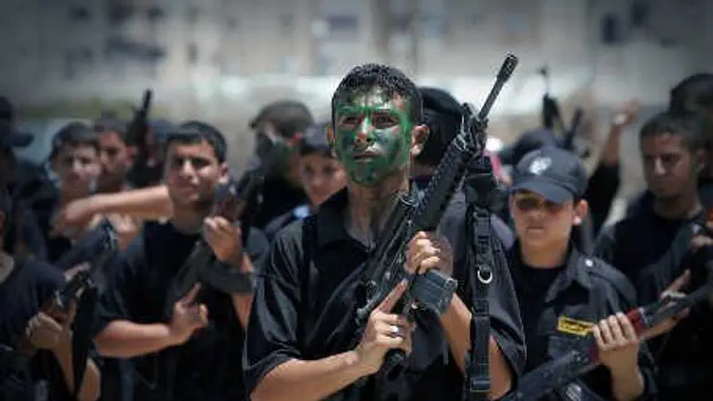 Hamas armed forces in Gaza