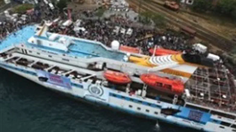 Maryam ship docked in Lebanon