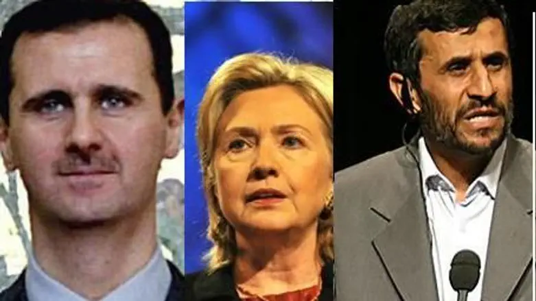 Assad, Clinton and Ahmadinejad